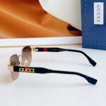SQUARE FRAME SUNGLASSES GG1407 IN METAL EMBOSSED LOGO - Image 16