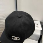 BASEBALL HAT IN BLACK WITH WHITE TRIM 673995 - Image 15