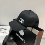 BASEBALL HAT IN BLACK WITH WHITE TRIM 673995 - Image 10