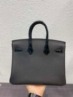 HM BIRKIN 25CM BLACK CROCODILE AND TOGO LEATHER GOLD HARDWARE - Image 2