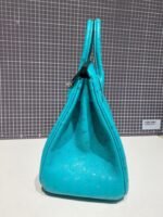 HM BIRKIN 30CM CLOUD BLUE OSTRICH LEATHER GOLD HARDWARE - Image 4
