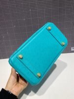 HM BIRKIN 30CM CLOUD BLUE OSTRICH LEATHER GOLD HARDWARE - Image 5