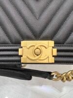 BOY BAG MEDIUM 25 BLACK HARDWARE - Image 11