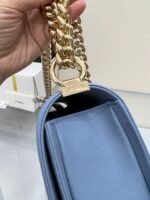 BOY BAG MEDIUM 25 CLOUD BLUE CAVIAR GOLD HARDWARE - Image 13