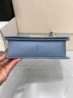 BOY BAG MEDIUM 25 CLOUD BLUE CAVIAR GOLD HARDWARE - Image 14