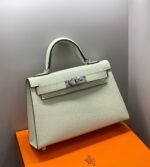 HM KELLY MINI 20 SEAFOAM EPSOM SILVER HARDWARE - Image 10