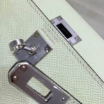 HM KELLY MINI 20 SEAFOAM EPSOM SILVER HARDWARE - Image 15