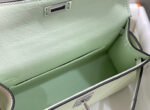 HM KELLY MINI 20 SEAFOAM EPSOM SILVER HARDWARE - Image 9