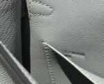 HM KELLY MINI 20 MEDIUM GREY EPSOM GOLD HARDWARE - Image 7