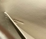 HM KELLY MINI 20 WHITE EPSOM SILVER HARDWARE - Image 7