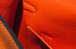 HM KELLY MINI 20 ORANGE EPSOM GOLD HARDWARE - Image 18