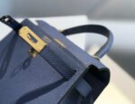 HM KELLY MINI 20 DENIM EPSOM GOLD HARDWARE - Image 14