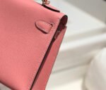 HM KELLY MINI 20 PINK EPSOM GOLD HARDWARE - Image 6