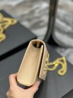 KATE SMALL TASSEL BAG IN SATIN BEIGE - Image 16