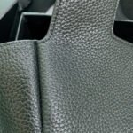 LE 5 À 7 BEA IN GRAINED LEATHER BLACK - Image 8