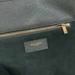 LE 5 À 7 BEA IN GRAINED LEATHER BLACK - Image 7