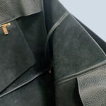 LE 5 À 7 BEA IN GRAINED LEATHER BLACK - Image 9