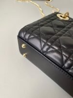 MINI MY LADY 17 BLACK CALFSKIN GOLD HARDWARE - Image 5