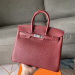HM BIRKIN 30CM JAM CALFSKIN SILVER HARDWARE - Image 9