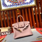 HM BIRKIN 30CM LIGHT PINK TOGO LEATHER GOLD HARDWARE - Image 9