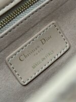 LARGE 32 LADY BAG IN PEACE LAMBSKIN WITH GOLD HARDWARE - Image 9