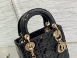 MINI 17 LADY BAG IN BLACK PATENT CALFSKIN - Image 18