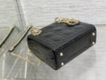 MINI 17 LADY BAG IN BLACK PATENT CALFSKIN - Image 16