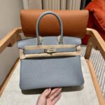 HM BIRKIN 30CM CLOUD BLUE TOGO LEATHER SILVER HARDWARE - Image 11