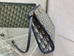 OBLIQUE BOOK TOTE 26 IN DARK BLUE MONOGRAM JACQUARD - Image 5