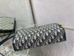 OBLIQUE BOOK TOTE 26 IN DARK BLUE MONOGRAM JACQUARD - Image 15