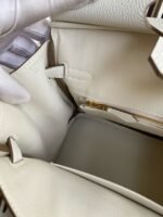 HM BIRKIN 25CM CREAM TOGO LEATHER GOLD HARDWARE - Image 8