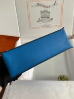 KELLY DANSE 22 EVERCOLOR BLUE IN CALFSKIN SLIVER HARDWARE - Image 13
