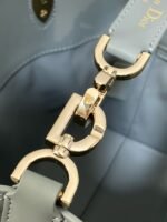 MINI TOUJOURS BUCKET BAG 18 IN GREY CANNAGE CALFSKIN - Image 6