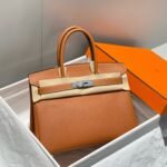 HM BIRKIN 30CM BROWN TOGO LEATHER SILVER HARDWARE - Image 10