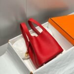 HM PICOTIN LOCK 18 RED CALFSKIN - Image 12