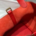 HM PICOTIN LOCK 18 RED CALFSKIN - Image 17