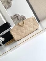 CC 25 MINI HANDBAG 22CM IN BEIGE GRAINED CALFSKIN GOLD HARDWARE - Image 14