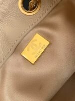 CC 25 MINI HANDBAG 22CM IN BEIGE GRAINED CALFSKIN GOLD HARDWARE - Image 2