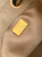 CC 25 MINI HANDBAG 22CM IN BEIGE GRAINED CALFSKIN GOLD HARDWARE - Image 10