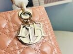 LADY BAG 24 BEIGE PATENT CALFSKIN GOLD HARDWARE - Image 13