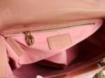 LADY BAG 24 BEIGE PATENT CALFSKIN GOLD HARDWARE - Image 15