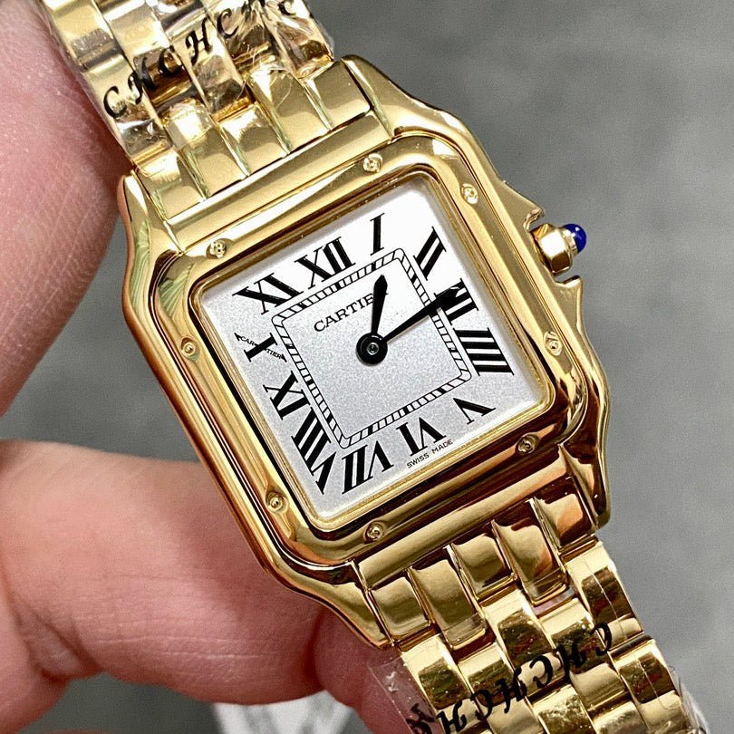 Image_20260117103327_1848_12_7594f944-3e22-49f4-a6a2-662b303cad2d PANTHERE 27MM GOLD CASE WHITE DIAL - Image 1