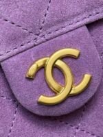 CHANEL 26S HOBO BAG 22 IN PURPLE CALFSKIN - Image 14