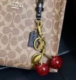 Coach  Cherry Bag Charm - Image 4