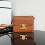 TRIOMPHE TEEN 22 CINNAMON BROWN COWHIDE