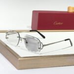 PHOTOCHROMIC LENSES C DE SQUARE FRAME SUNGLASSES CT0093O IN METAL - Image 2