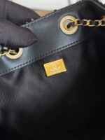 CHANEL 25S HOBO BAG 30 IN BLACK TWEED WITH GOLD HARDWARE - Image 24
