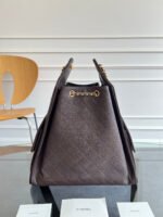 CHANEL 25S HOBO BAG 40 IN DARK EARTH BROWN CAVIAR WITH GOLD HARDWARE - Image 21