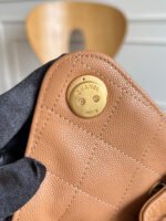 CHANEL 25S HOBO BAG 30 IN CARAMEL BROWN CAVIAR WITH GOLD HARDWARE - Image 20