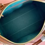 GUCCI 26S OPHIDIA MEDIUM BOSTON BAG 30 IN WARM BEIGE AND BROWN CANVAS - Image 7